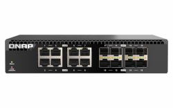 QNAP QSW-3216R-8S8T switch di rete Non gestito L2 10G Ethernet [100/1000/10000] Nero 