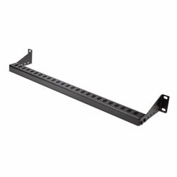 StarTech.com 12S-CABLE-LACING-BAR rack accessory Cable lacing bar (1U RACK CABLE MANAGEMENT BAR - - LACING GUIDE BAR FOR PATCH PANEL)
