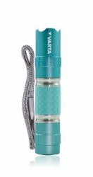 Varta LED Lipstick Light Rosa, Turchese Torcia a mano (Taschenlampe LED Lipstick - Light 2AA - Warranty: 12M)