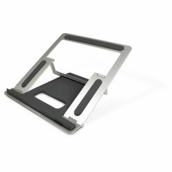 Inter-Tech NBS-100 Supporto per computer portatile Nero, Argento 