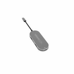 Terratec Connect c5 USB 3.2 Gen 1 [3.1 Gen 1] Type-C Argento 