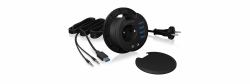 ICY BOX IB-HUB1430 presa energia Nero (Usb 3.2 Gen 1 [3.1 Gen 1] - Type-A 5000 Mbit/S Black - Warranty: 24M)