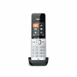 Gigaset COMFORT 500HX Telefono analogico/DECT Identificatore di chiamata Nero, Argento (Comfort 500Hx Analog/Dect - Telephone Caller Id Black, - Silver - Warranty: 12M)