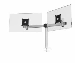 Durable 508623 Supporti a parete per TV 68,6 cm [27"] Scrivania Argento 