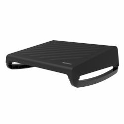 Fellowes Breyta Fussstuetze schwarz 3 Höheneinstellungen Schaukelfunktion Nero (Fellowes Breyta Foot Rest Black)