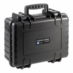 B&W Cases Type 4000 Custodia rigida Nero (International Type 4000 black - incl. pre-cut foam - Warranty: 12M)
