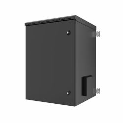 Lanview RWMIP55W16U60B rack 16U Nero (19" 16U IP55 Wall mount - Cabinet 600 x 600 x 810mm - - Black - Warranty: 60M)