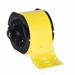 Brady B33-60X10-7643-YL etichetta per stampante Giallo Etichetta per stampante non adesiva 