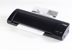 Dahle 70103 Laminatrice a freddo/caldo 250 mm/min Nero (Dahle 70103 A3 Laminator with 2 Heated silicone Rollers)