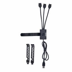 Lian Li PW-U2TPAB cavo USB interno (Lian Li USB 2.0 1-to-3 Hub [Type A Male Port] Controller Hub)