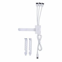Lian Li PW-U2TPAW cavo USB interno (Lian Li USB 2.0 1-to-3 Hub [Type A Male Port] Controller Hub)