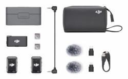 DJI Mic 2 [2TX+1RX+Case] Nero (Mic 2, 50 - 20000 Hz, 21 dB, - 120 dB, Omnidirectional, - Wireless, Bluetooth - Warranty: 12M)