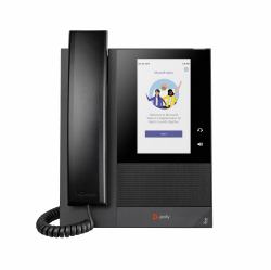 HP Poly Telefono multimediale aziendale Poly CCX 400 per Microsoft Teams e abilitato per PoE 