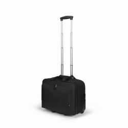 DICOTA D32043-RPET borsa per laptop 43,9 cm [17.3"] Custodia trolley Nero 