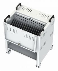 Loxit 7430-USB-A organizzatore per stazioni di carica Libera installazione Bianco (7430-USB-A - TabCart&reg; 16 USB A Charge Max 12W/Device)