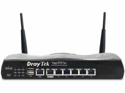 DrayTek Vigor2927ac router wireless Gigabit Ethernet Dual-band [2.4 GHz/5 GHz] 4G Nero 