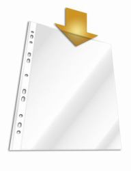 Durable 2672-19 foglio di protezione 210 x 297 mm [A4] 100 pz (Durable BUSINESS Punched Pocket 100 A4 [100])
