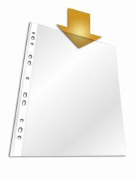 Durable 265919 foglio di protezione 210 x 297 mm [A4] Polipropilene [PP] 100 pz (Durable STANDARD Punched Pockets 100 A4 [100])