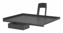 Ergotron 98-417-282 accessorio per carrello multimediale Grigio scuro Mensola regolabile (SV FRONT SHELF IDG - .)