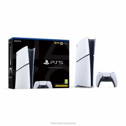 Sony PlayStation 5 Slim Digital 1 TB Wi-Fi Nero, Bianco (Playstation 5 [Model Group - - Slim] Digital Edition - Warranty: 12M)