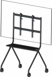 Vision VFM-F12 Supporto TV a parete 2,54 m [100"] Nero (Vision VFM-F12 vogn med hjul - for LCD)