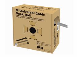 Multibrackets 2476 guaina per cavo Argento (Multibrackets M Universal Cable Sock R)