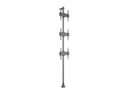 Multibrackets 4165 Supporto per display espositivi 165,1 cm [65"] Nero (Multibrackets M Floor to Wall Mount Pro MBFW3U)