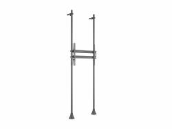 Multibrackets 6015 Supporto per display espositivi 2,54 m [100"] Nero (Multibrackets M Floor to Wall Mount Pro MBFW2P1UHD)