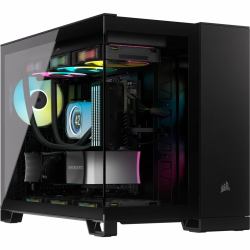 Corsair 2500X RGB Micro Tower Nero (CORSAIR LNK 2500X RGB BLK MID)