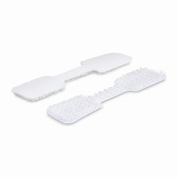 StarTech.com 3.5in [9cm] Cable Labels, 100 Pack, White, Hook-to-Hook Fastener Cable Tags, Write-On Cord Labels for Cable Management, Cord Identification Tags (CABLE LABELS HOOK-TO-HOOK - 100 PACK C...