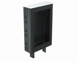 Ergonomic Solutions SpacePole Kiosk & Signage SPOK101-ELO27 schermo per segnaletica (TOP MODULE FOR SPACEPOLE OUTDOO - OUTDOOR KIOSK FOR 2799L TO BE CO)