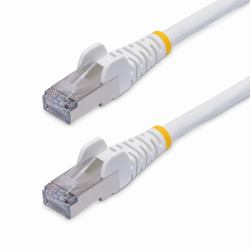 StarTech.com Cavo Ethernet CAT8 bianco da 10m, RJ45 Snagless, 25G/40G, 2000MHz, 100W PoE++, S/FTP, cavo lan in rame puro 26AWG, LSZH, cavo patch di rete schermato con rilievi di trazione, testato i...