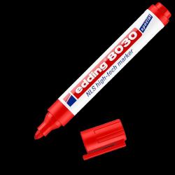 edding 8030 NLS high-tech marker red Box of 10