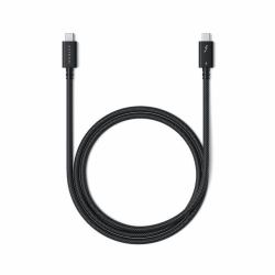 Satechi ST-YTB100K Cavo Thunderbolt 1 m 40 Gbit/s Nero (Satechi Thunderbolt 4 Pro Cable [1M])