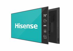 Hisense 75DM66D visualizzatore di messaggi 190,5 cm [75"] LED Wi-Fi 500 cd/m² 4K Ultra HD Nero Processore integrato Android 11 24/7 (Hisense DM Series 75' 4K Digital Signage Display)