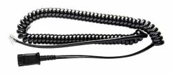 V7 BL-02+P cavo telefonico 2 m Nero 