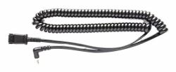 V7 BL-06+P cavo telefonico 2 m Nero (2.5MM AUDIO JACK / PLX QD CABLE - CONNECTS HDSET / PHONE HANDSETS)