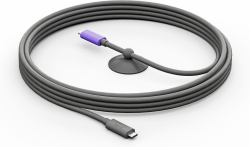 Logitech 952-000195 USB cable USB 3.2 Gen 2 [3.1 Gen 2] 5 m USB C Graphite, Violet (ACTIVE USB - CABLE)