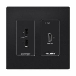Crestron HD-RXU-4KZ-101-2G-B moltiplicatore AV Ricevitore AV Nero 