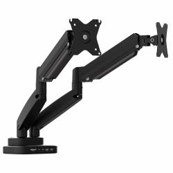 j5create Supporto per doppio monitor ergonomico con docking station 
