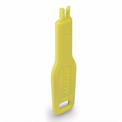 Lindy RJ45 Port Blocker key, Yellow (RJ45 PORT BLOCKER KEY YELLOW - )