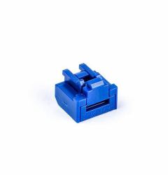 Port Blocker Rj-45 Blue 100 - Pc[S] - Warranty: 12M