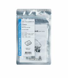 Port Blocker Usb Type-C Grey - Plastic 10 Pc[S] - Warranty: 12M