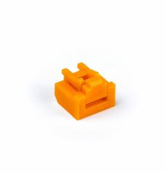Port Blocker Port Blocker + - Key Rj-45 Orange 10 Pc[S] - Warranty: 12M