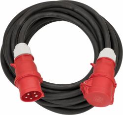 Power Extension 25 M Outdoor - Black, Red - Warranty: 12M