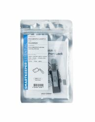 Port Blocker Port Blocker + - Key Micro Usb Type-B Grey - Plastic 1 Pc[S] - Warranty: 12M