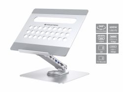 Conceptronic DONN27G supporto per laptop Supporto per computer portatile Argento 