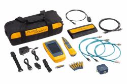 Fluke LIQ-KIT-IE tester per cavo di rete Tester cavo in fibra Blu, Arancione (LINKIQ TESTER W/ INDUSTRIAL - ETHERNET ADAPTER KIT & PROBE - Warranty: 12M)