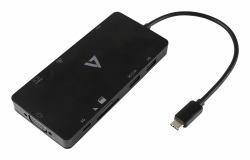 V7 UCMINIDOCK-ALTHV replicatore di porte e docking station per laptop USB 3.2 Gen 1 [3.1 Gen 1] T...