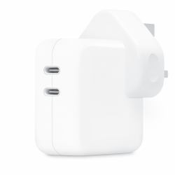 Apple MW2K3B/A mobile device charger Universal White AC Indoor (35WDUAL USB-CPORT - POWER ADAPTER)